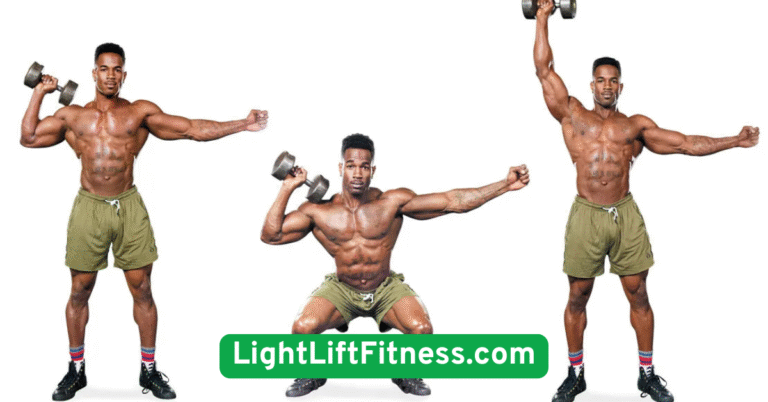 Dumbbell Squat to Press