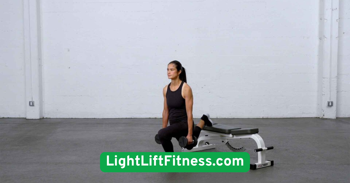 Dumbbell Split Jumps