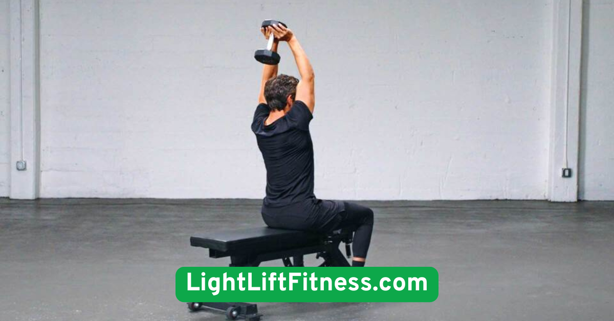Dumbbell Overhead Tricep Extensions