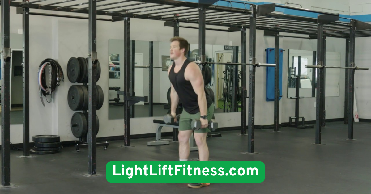 Dumbbell Clean and Press