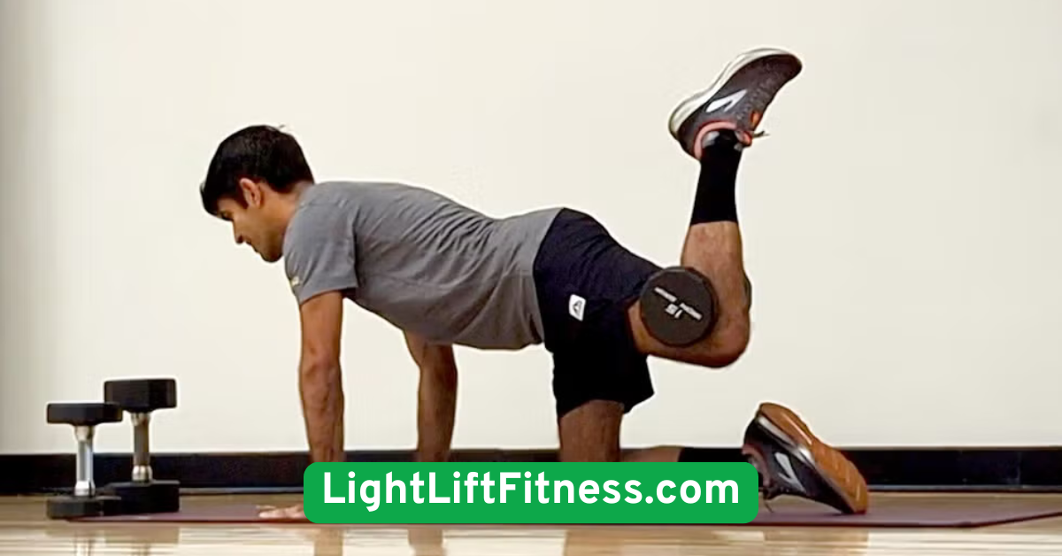  Dumbbell Glute Bridges