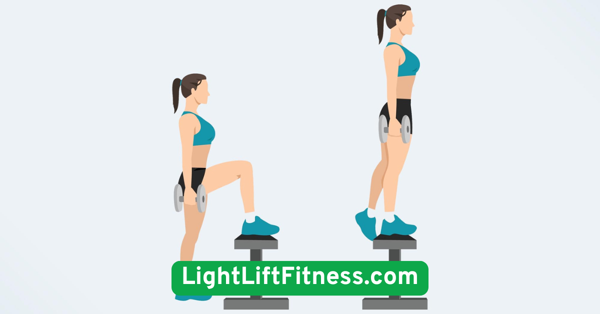  Dumbbell Step-Ups