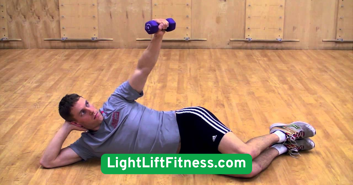 Side-Lying Dumbbell Lateral Raise