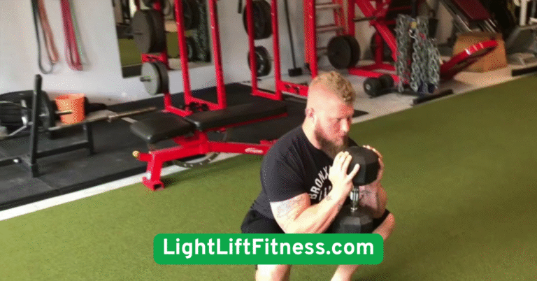 Dumbbell Goblet Squats