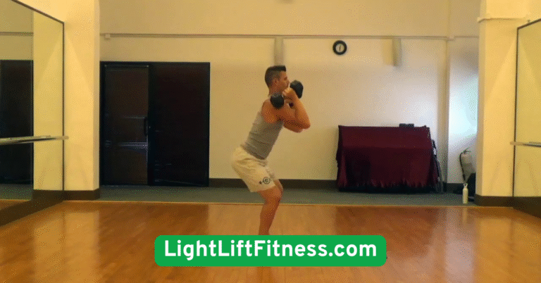 Dumbbell Squat to Press