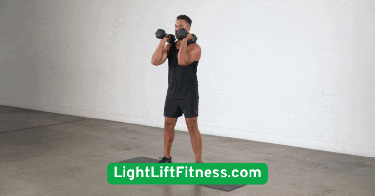 Dumbbell Squat to Shoulder Press