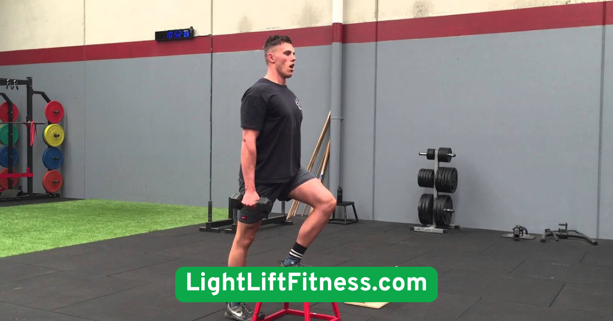 Dumbbell Step-Up (Low Step or Platform)