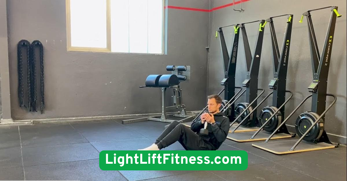  Dumbbell Russian Twist (Slow and Controlled)