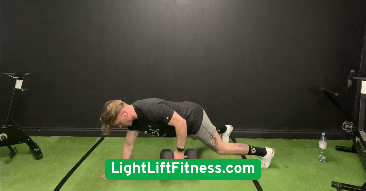 Dumbbell Renegade Row