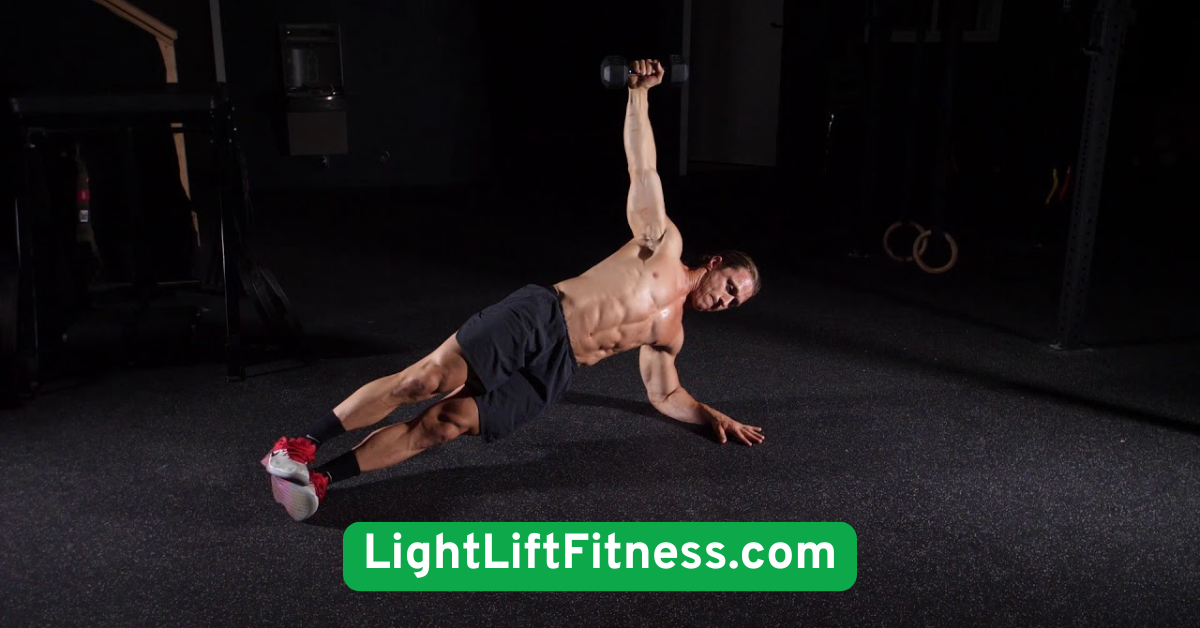  Dumbbell Side Plank Rows