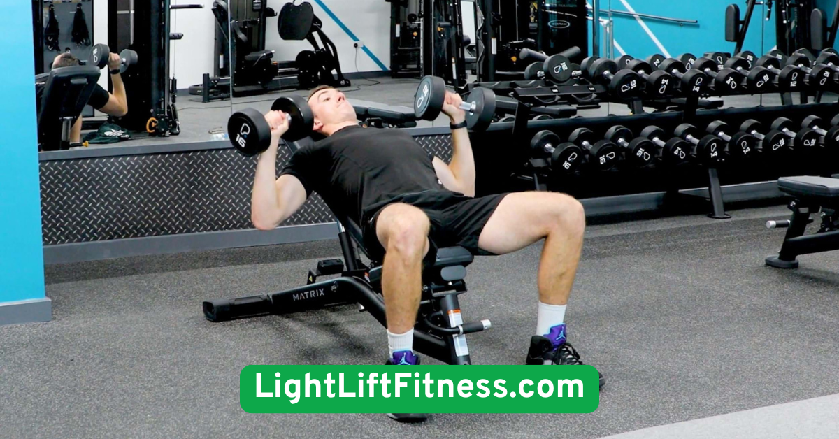  Seated Chest Press with Dumbbells