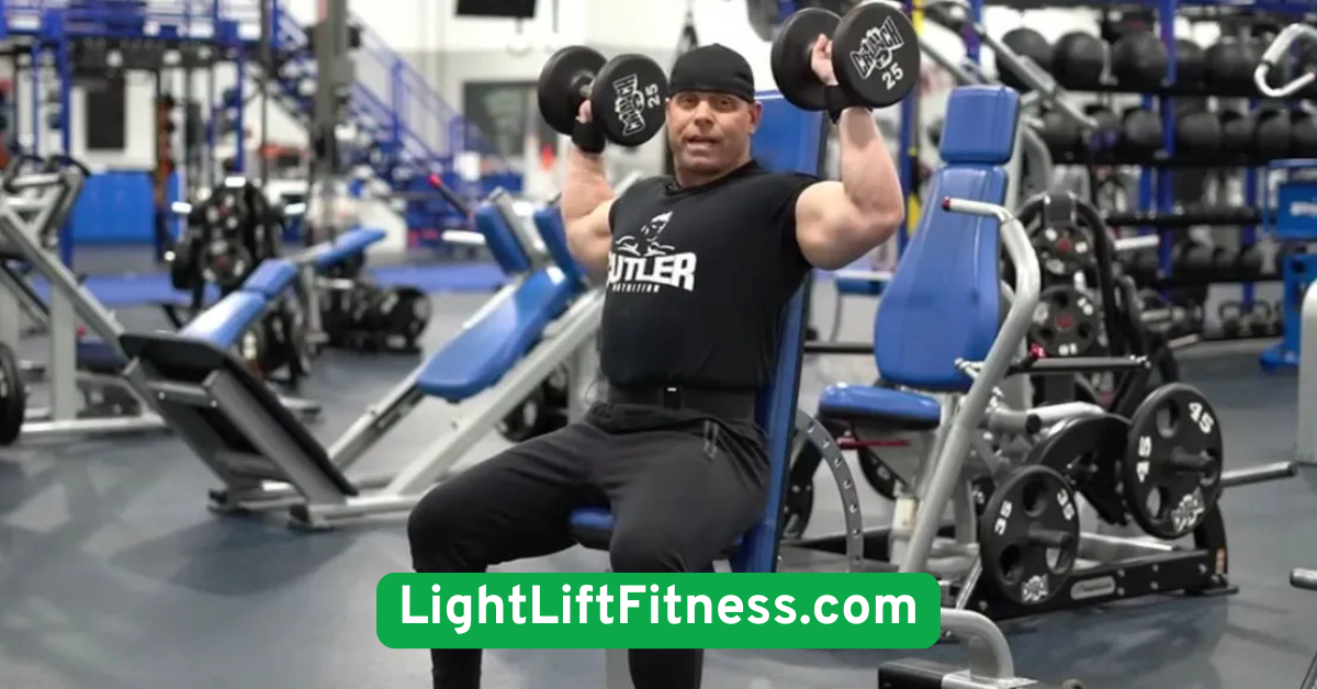 Seated Dumbbell Shoulder Press