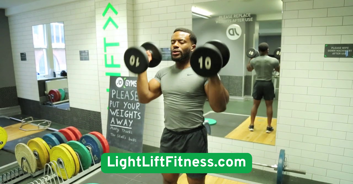 Dumbbell Hammer Curl to Press