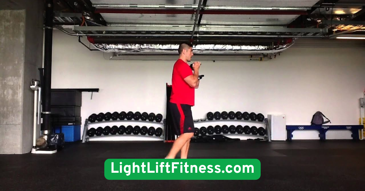 Dumbbell Step Back Lunge