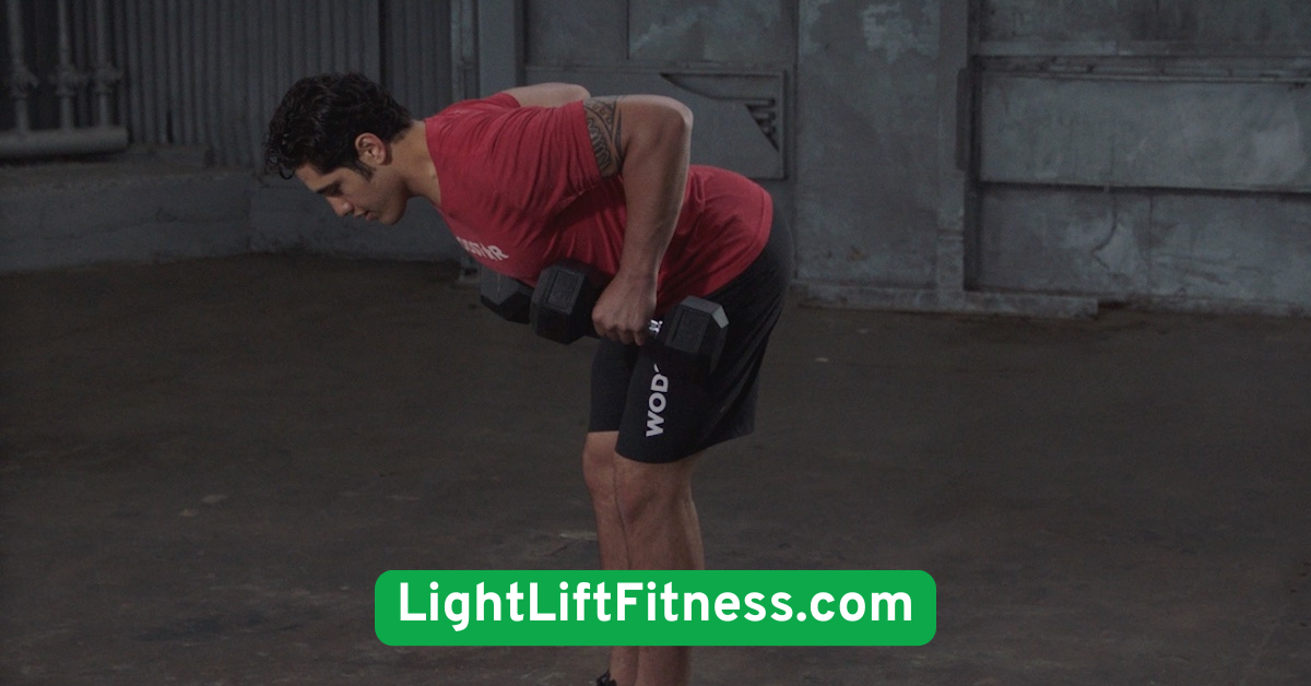  Dumbbell Bent-Over Row