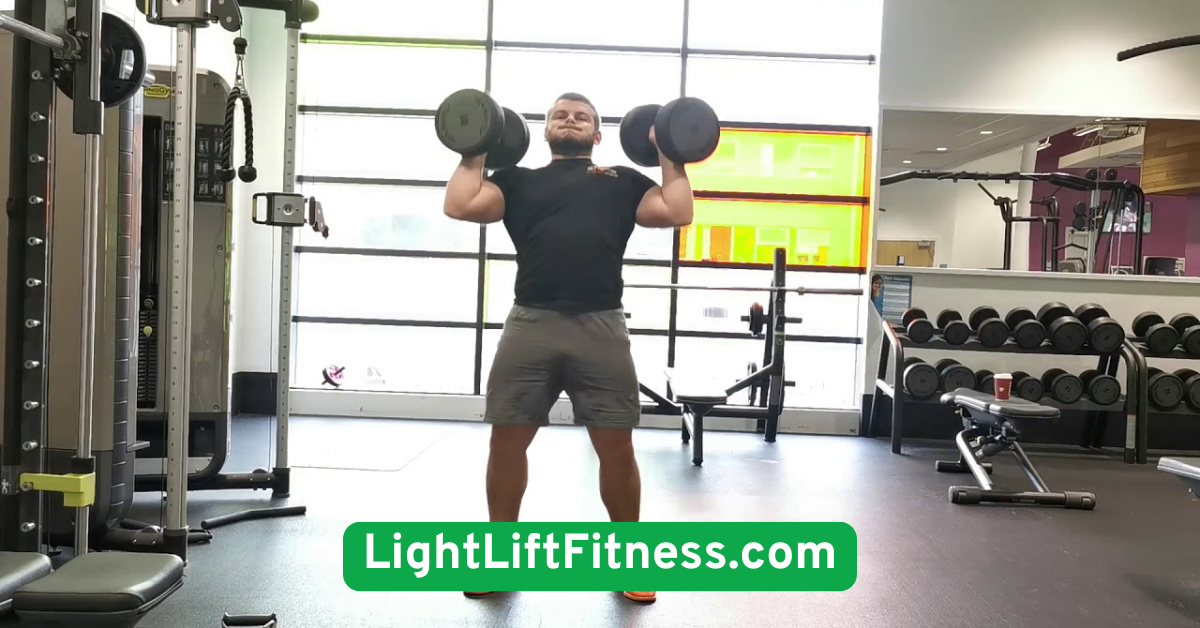 Dumbbell Clean and Press