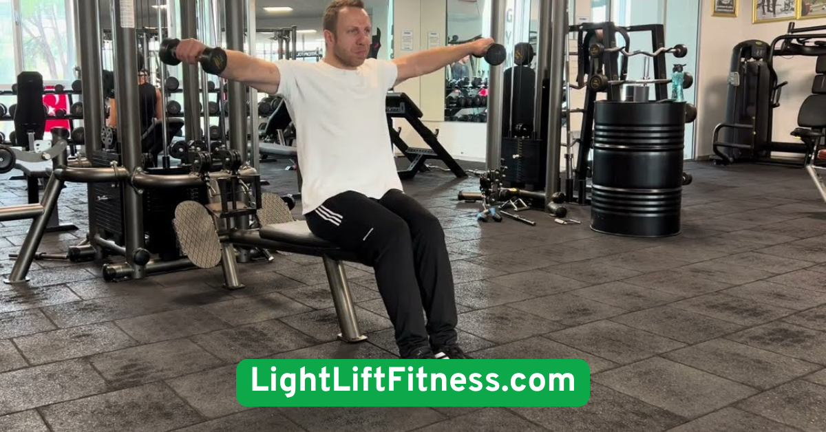  Dumbbell Lateral Raises (Seated)