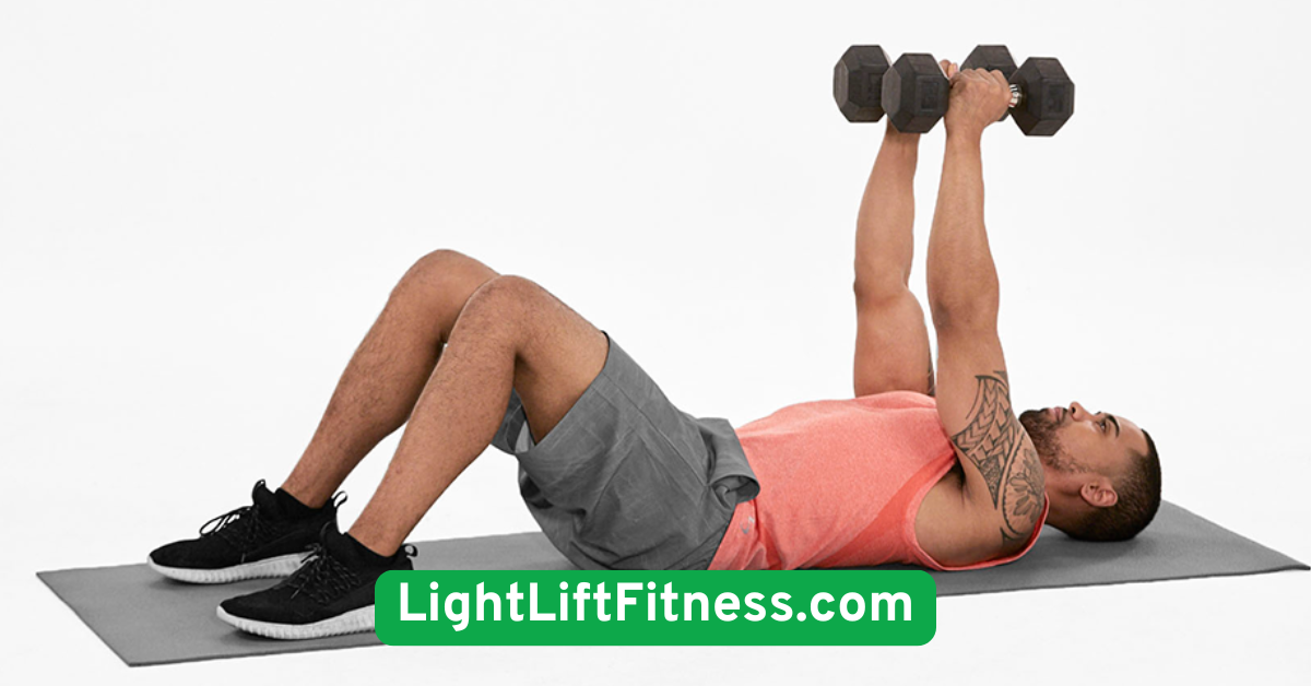 Dumbbell Chest Fly on Floor